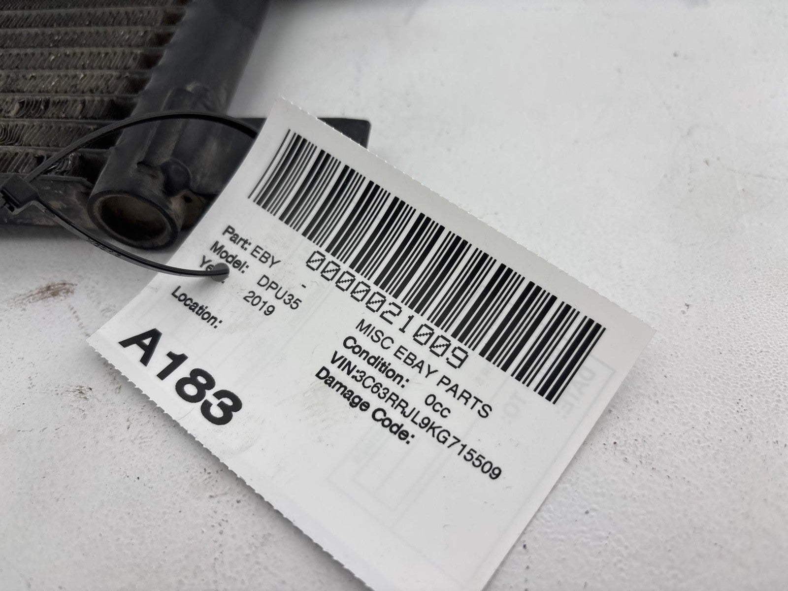 19-24 Dodge Ram 3500 Transmission Oil Cooler Radiator OEM