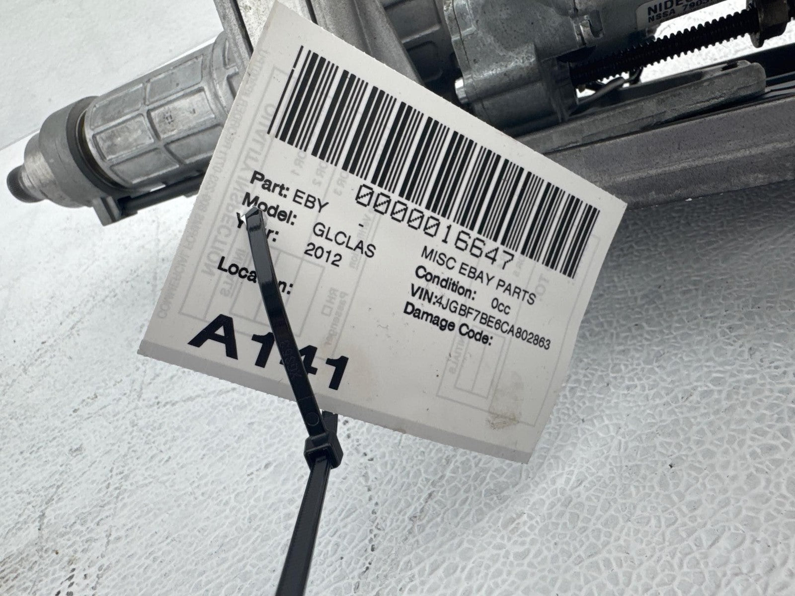 07-12 Mercedes GL450 Power Steering Column Assembly OEM 1644600916