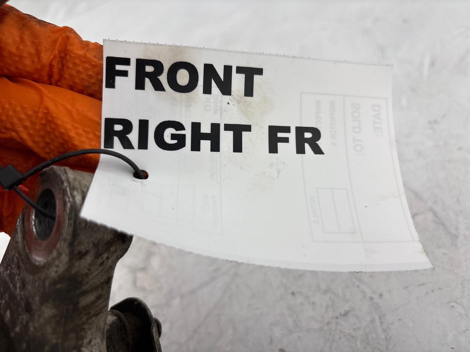 1991-1996 Chevrolet Corvette Front Right Spindle Knuckle Hub OEM