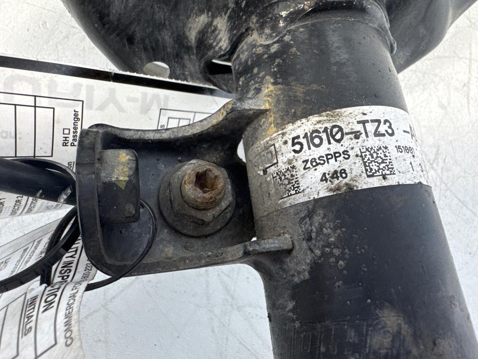 15-20 ACURA TLX FWD FRONT RIGHT STRUT SHOCK ABSORBER OEM 51610-TZ3-A030