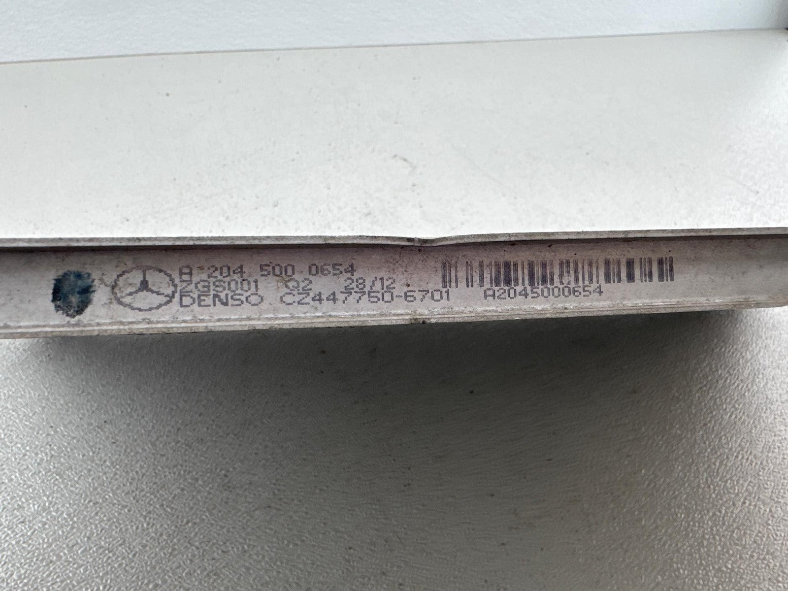 08-17 Mercedes W204 C300 GLK350 E400 AC Air A/C Condenser Cooler 2045000254 OEM