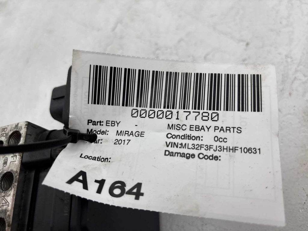 17- 20 Mitsubishi Mirage Anti Lock Brake Pump Control Module OEM