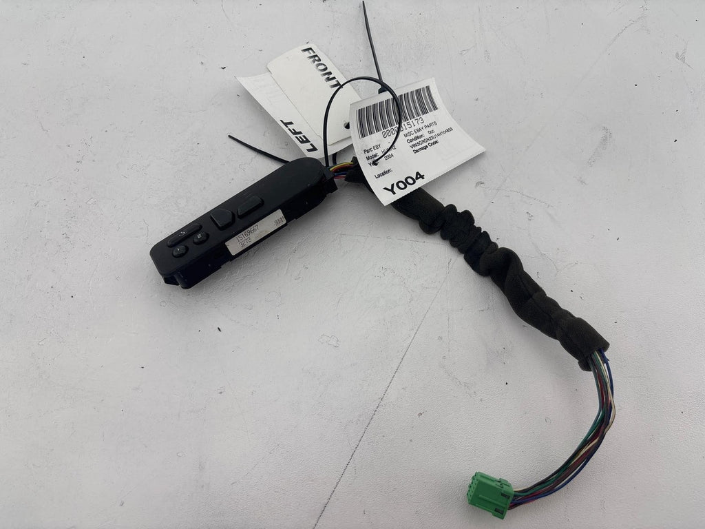 03-07 Hummer H2 Front Left Side Door Seat Heat Heater & Memory Switch Oem