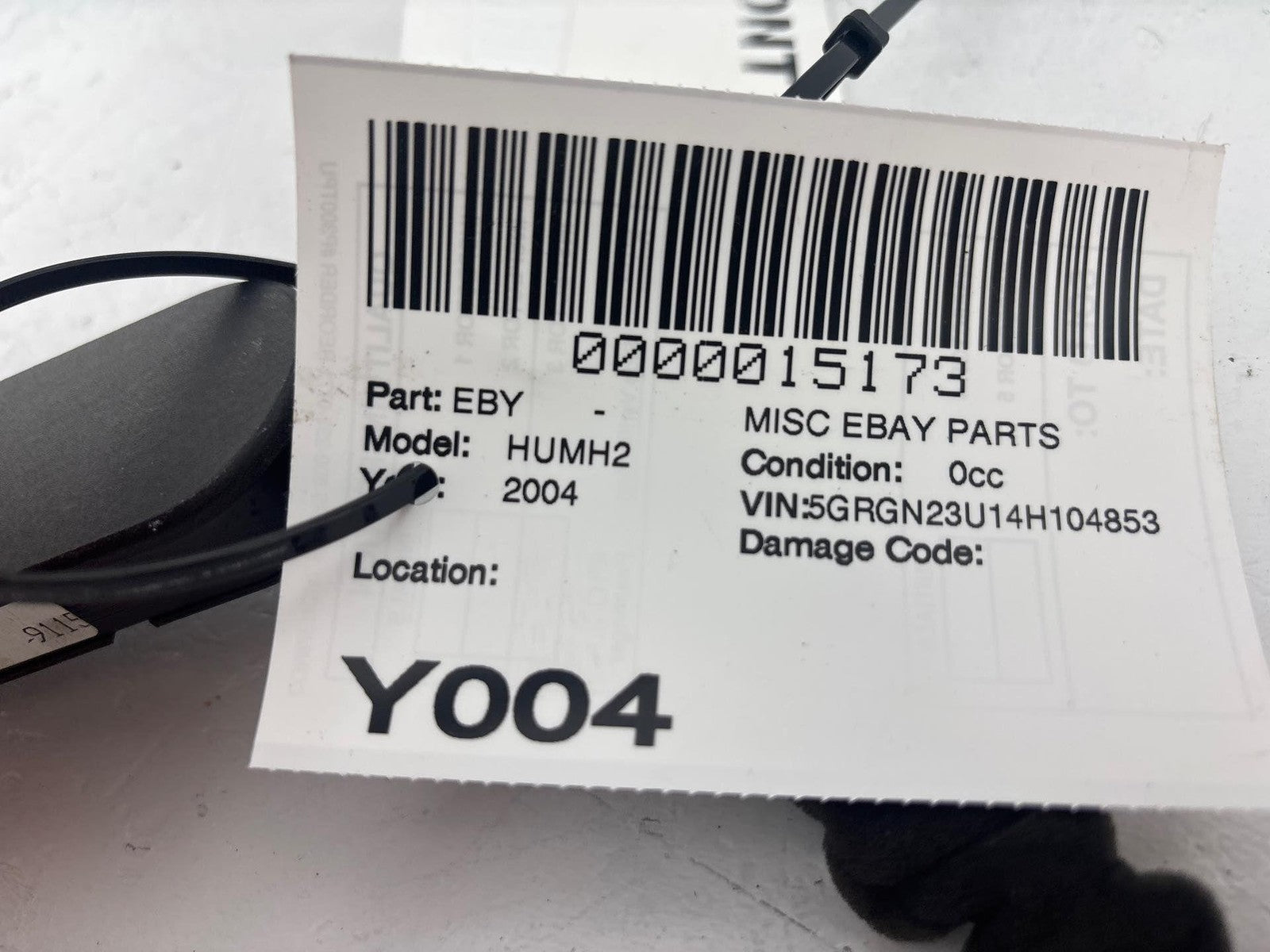 03-07 Hummer H2 Front Left Side Door Seat Heat Heater & Memory Switch Oem