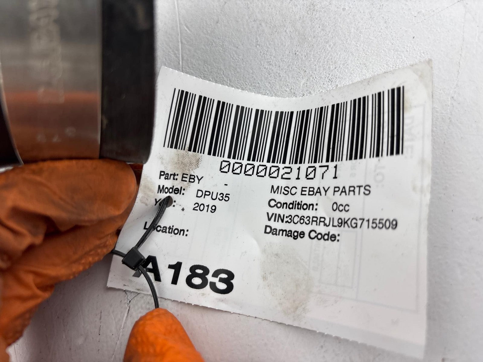 19-23 Dodge Ram 3500 Diesel 6.7L Charge Air Cooler OEM