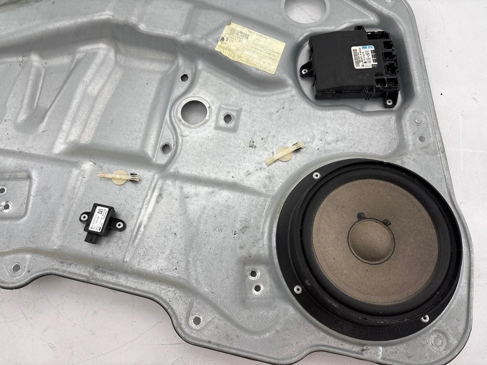 07-12 Mercedes GL450 Front Left Door Window Regulator Panel Plate OEM