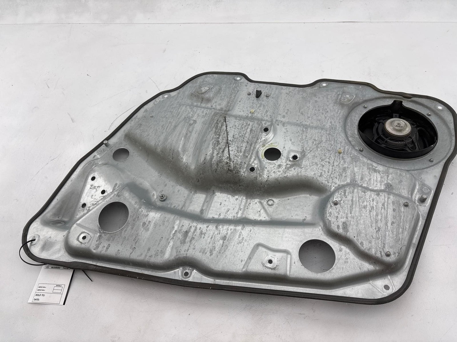 07-12 Mercedes GL450 Front Left Door Window Regulator Panel Plate OEM