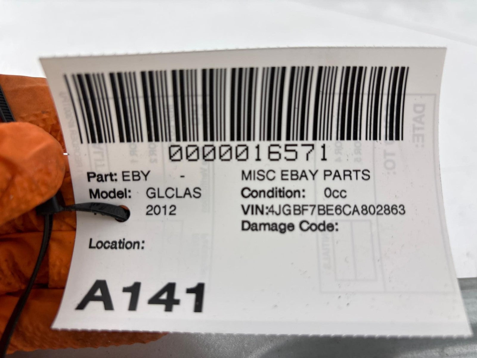 07-12 Mercedes GL450 Front Left Door Window Regulator Panel Plate OEM