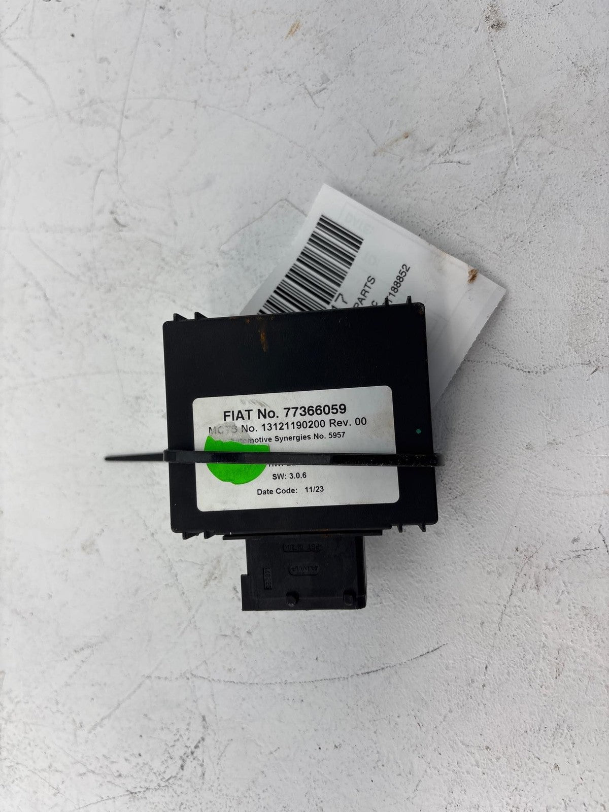 12-19 Fiat 500 Convertible Top Roof Control Module 77366059 OEM