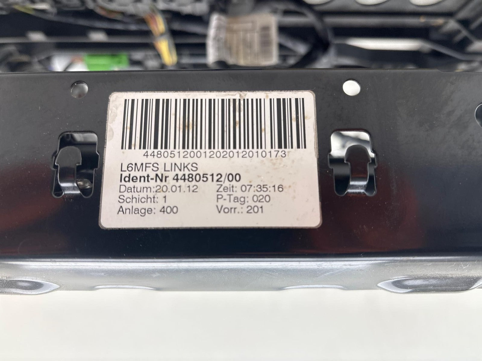 09-15 BMW 550I 750Li 750i F01 F02 Front Left Driver Seat Track Rail OEM