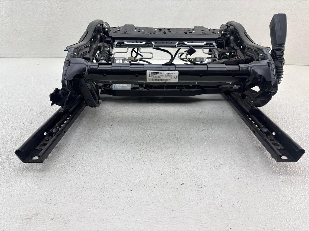 09-15 BMW 550I 750Li 750i F01 F02 Front Left Driver Seat Track Rail OEM
