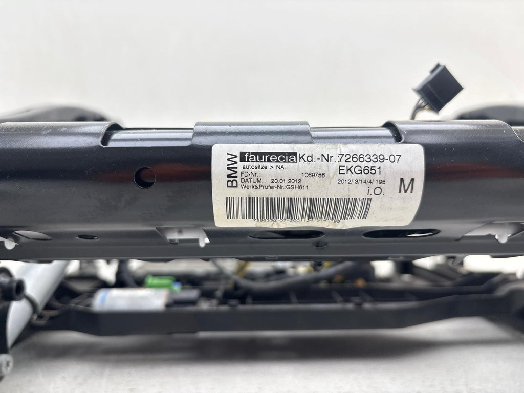 09-15 BMW 550I 750Li 750i F01 F02 Front Left Driver Seat Track Rail OEM