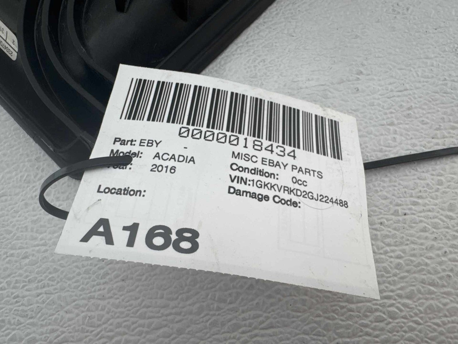 08-17 Gmc Acadia 3.6L Radiator Cooling Fan Assembly OEM