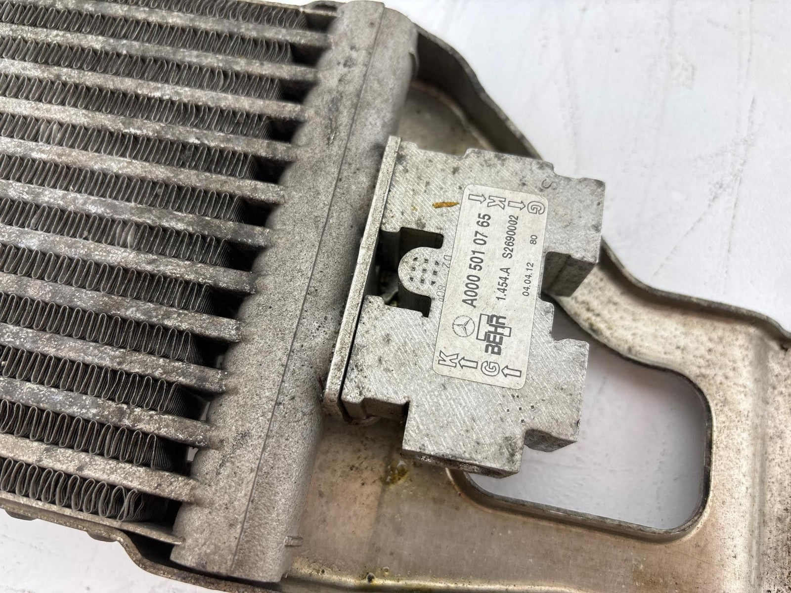 07-12 Mercedes GL450 Transmission Oil Cooler Radiator OEM 0005010765