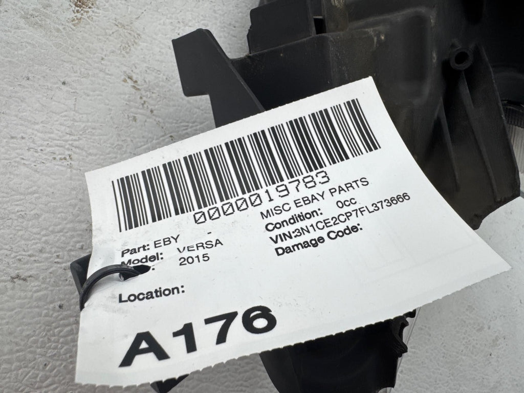 14-17 Nissan Versa Hatchback Front Right Headlight Assembly OEM