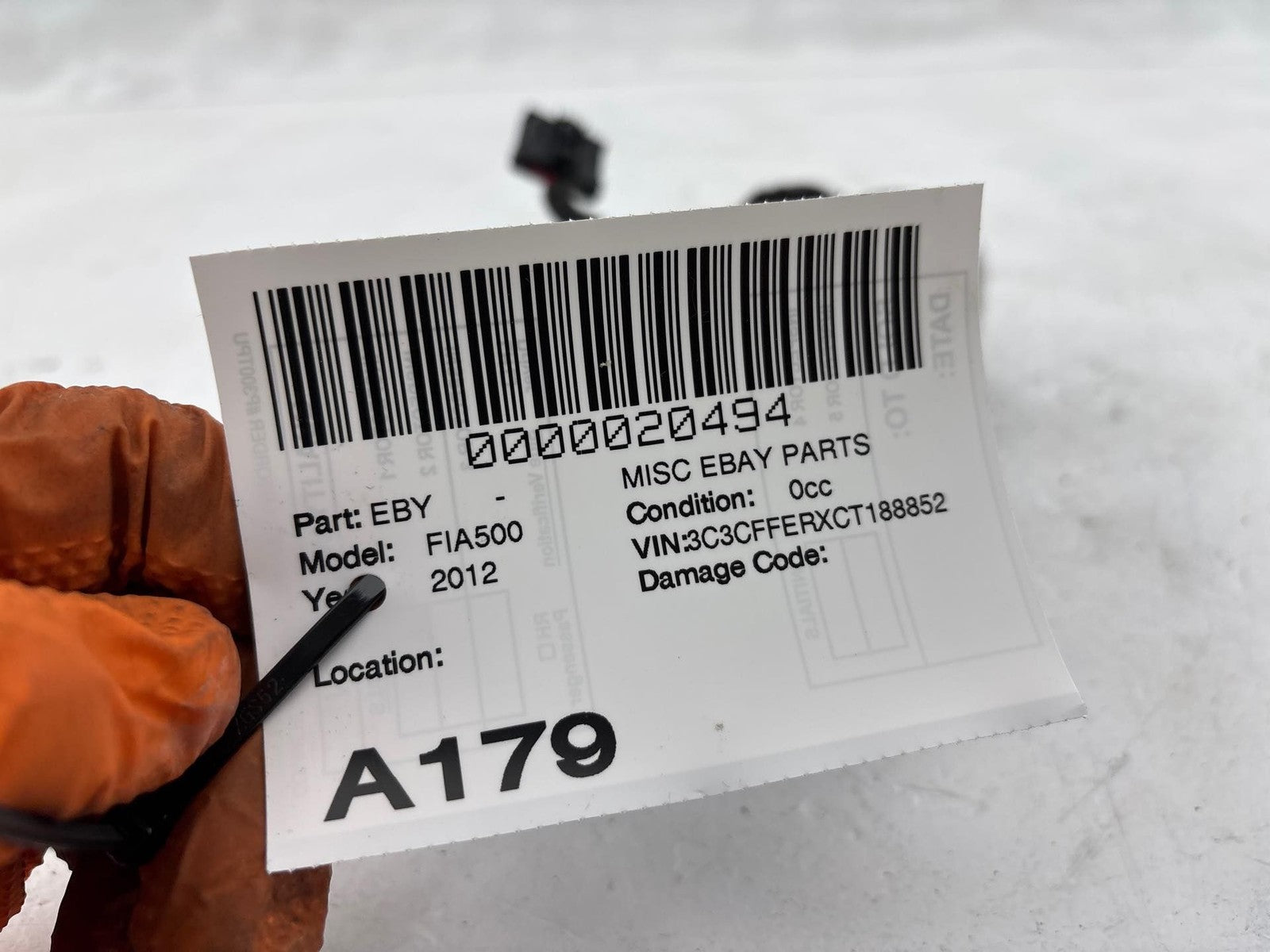 12-17 Fiat 500 Fiat 500 Convertible Electric Roof Motor 13125670100