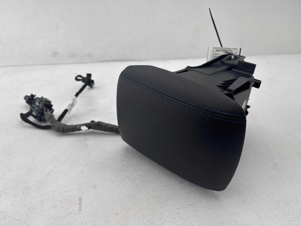 16-18 Ford Focus RS Center Console Floor With Arm Rest Leather Black OEM