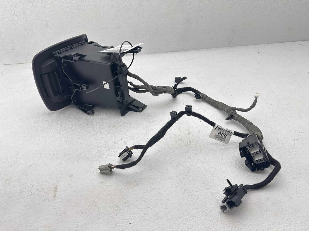 16-18 Ford Focus RS Center Console Floor With Arm Rest Leather Black OEM