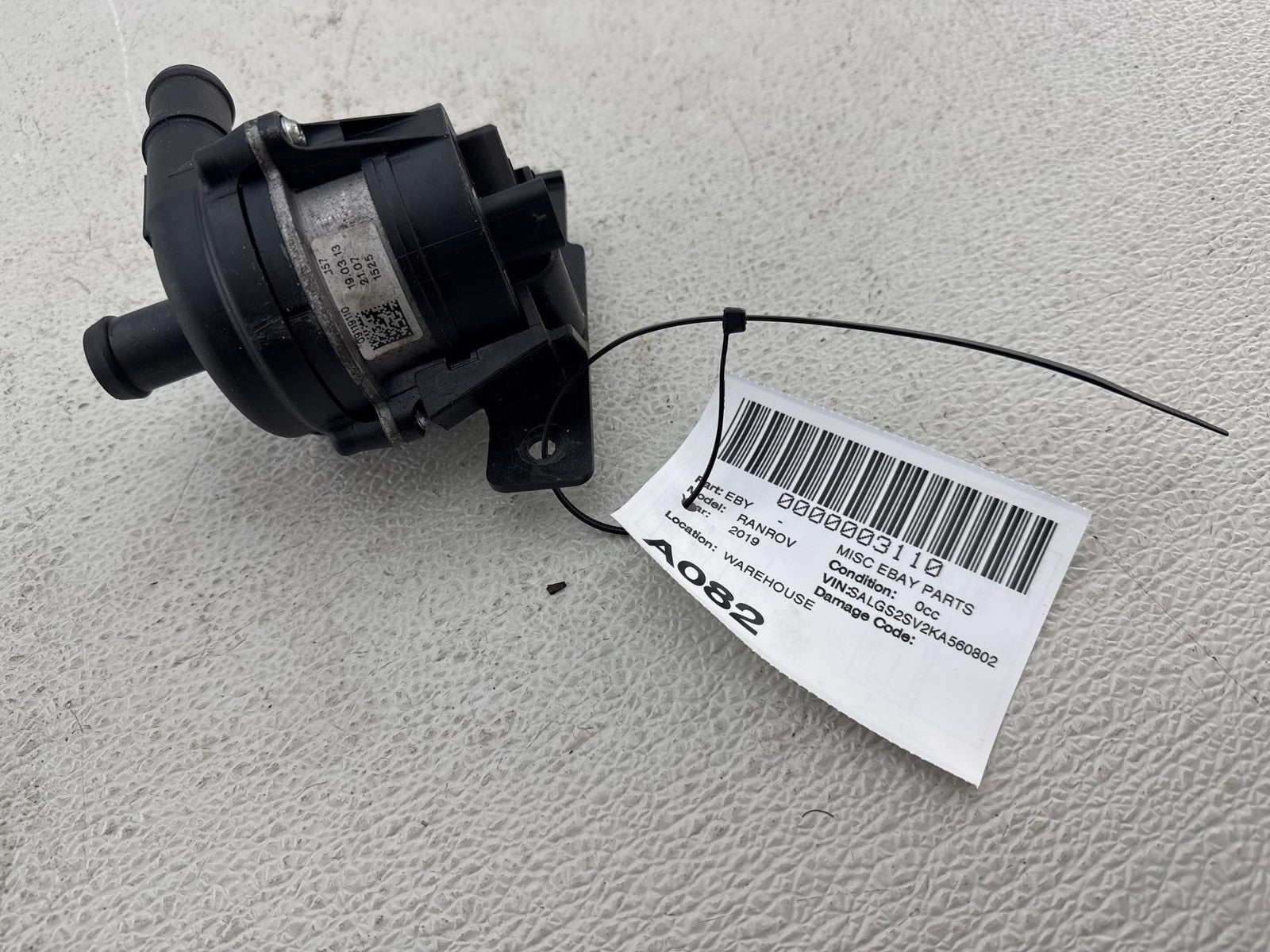 15-22 LAND RANGE ROVER ENGINE MOTOR COOLANT AUXILIARY WATER PUMP OEM