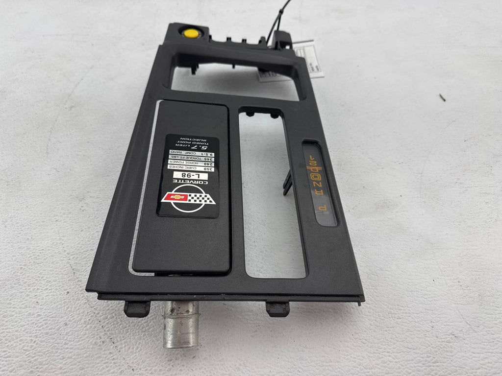 1990-1991 Chevrolet Corvette Shifter Bezel Black Trim OEM