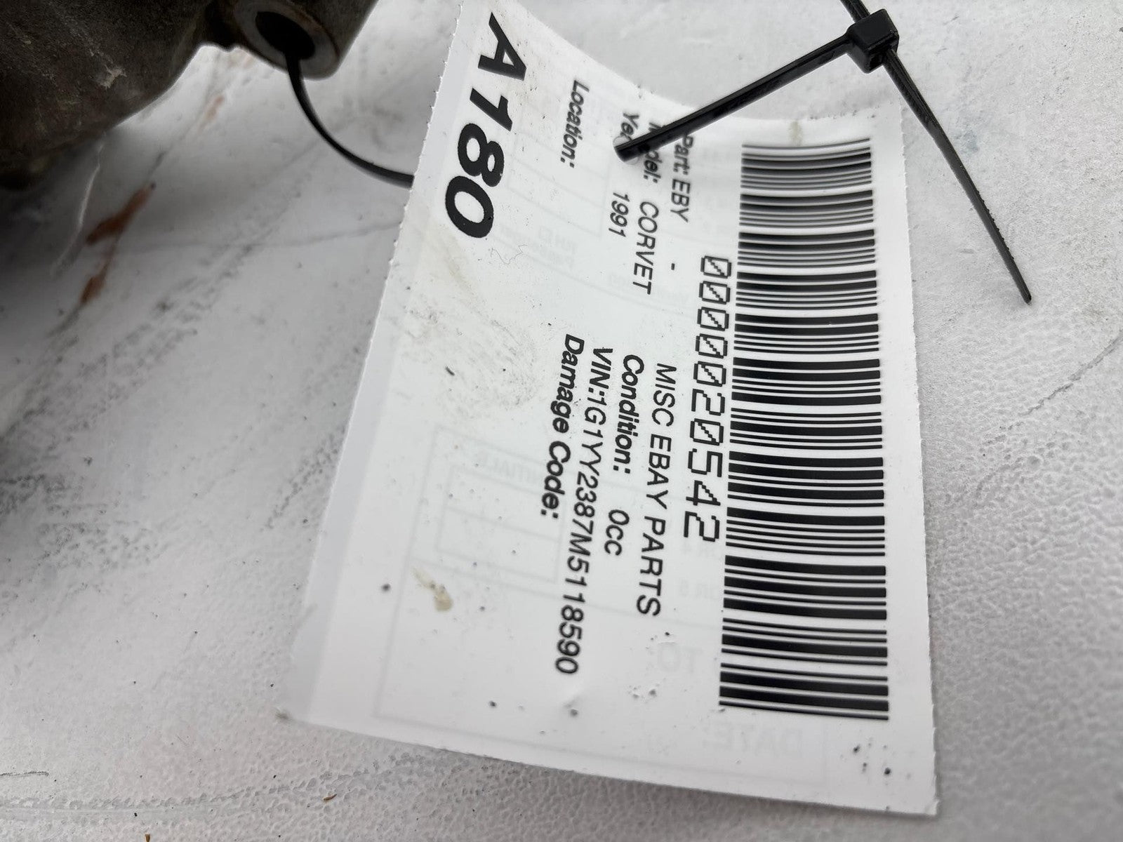 1984-1991 Chevrolet Corvette Water Coolant Pump OEM