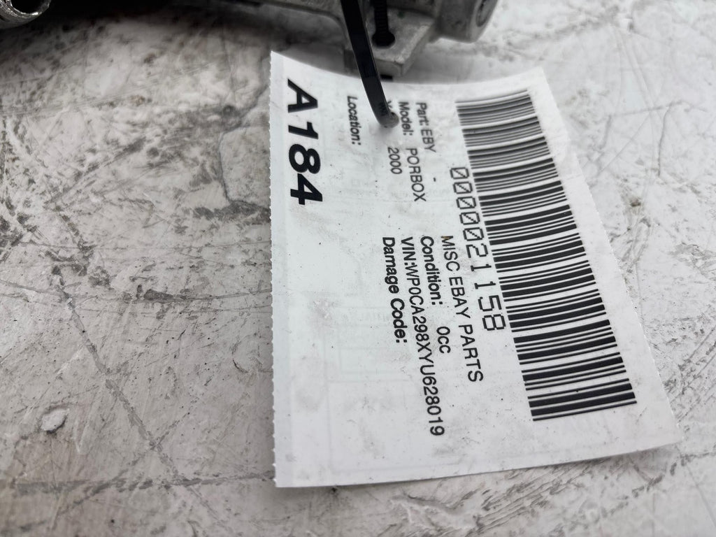 1997 - 2004 Porsche Boxster 986 Ignition Steering Lock Assembly W/ Key OEM