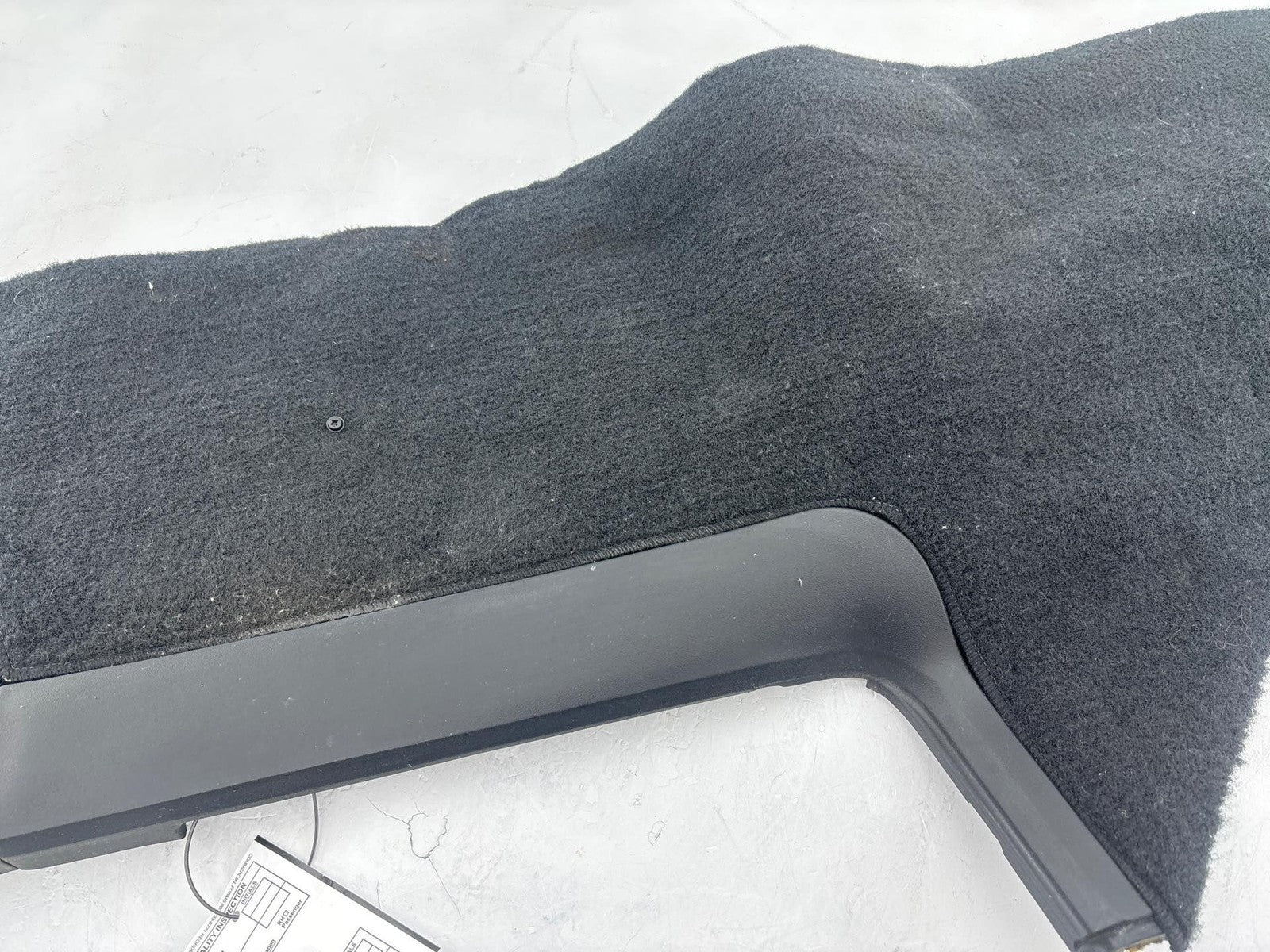 1991 Chevrolet Corvette Center Left Center Console Side Carpet Trim Panel OEM