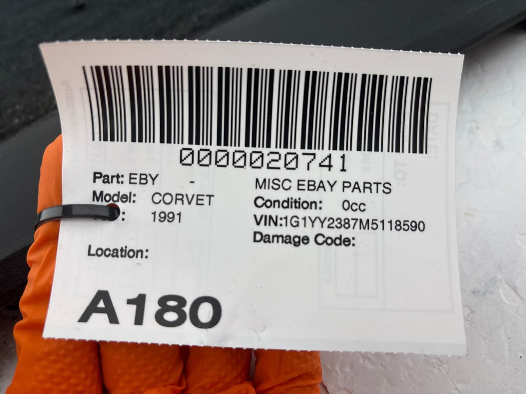 1991 Chevrolet Corvette Center Left Center Console Side Carpet Trim Panel OEM