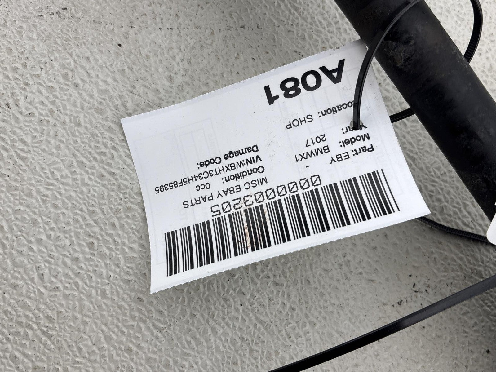 16-20 BMW F48 F39 X1 X2 FRONT LEFT DRIVER SIDE OUTPUT SHAFT AXLE D=25MM OEM