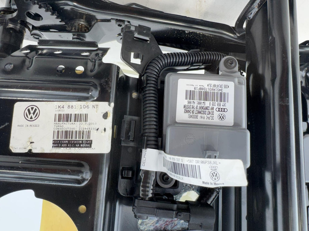 10-14 Volkswagen Jetta Sportwagen FRONT RIGHT PASSENGER SEAT LOWER TRACK FRAME