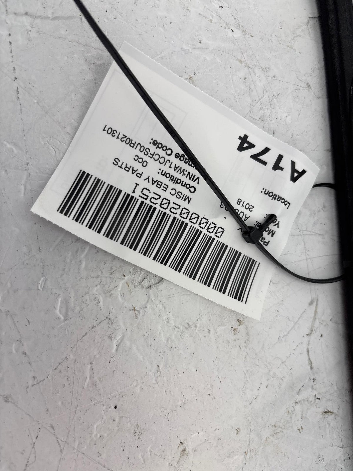 15 - 18 Audi Q3 S-Line Front & Rear / Left & Right Door Sill Scuff Plate Set OEM