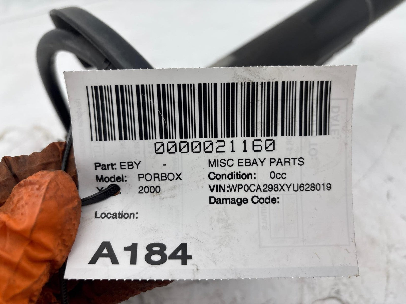 2000 - 2004 Porsche Boxster Front Left Shock Strut Absorber OEM