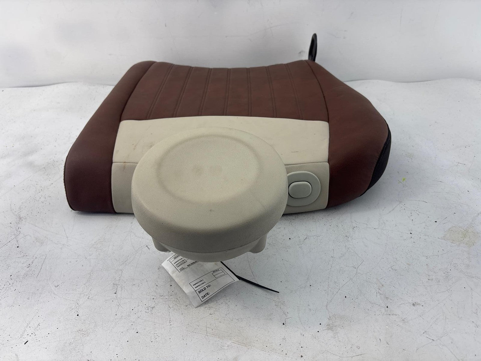 12-15 Fiat 500 Rear Right Seat Bench Upper Cushion Oem