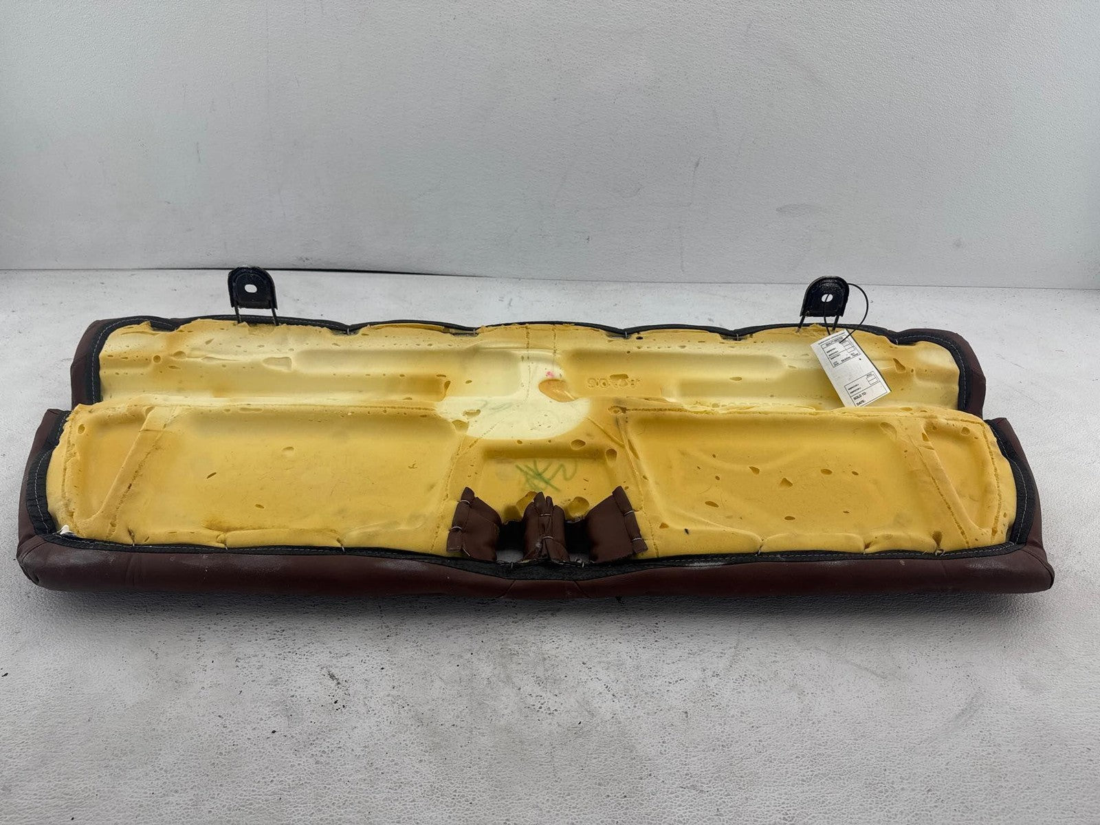 12-15 Fiat 500 Rear Lower Seat Bottom Cushion Oem