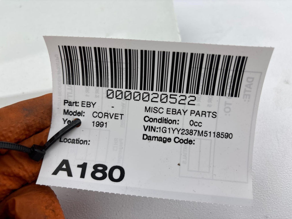 1984-1996 Chevrolet Corvette Left Rocker Panel Moulding Oem