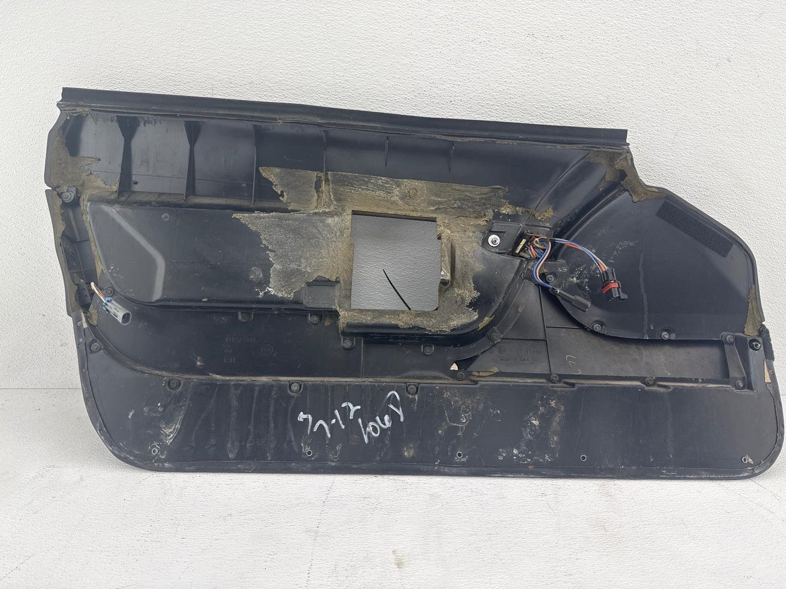 1990-1991 Chevrolet Corvette Front Right Door Panel Trim Cover Oem