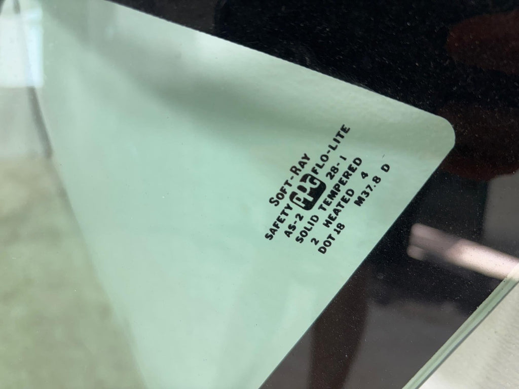 1984-1996 Chevrolet Corvette Rear Back Window Glass Oem