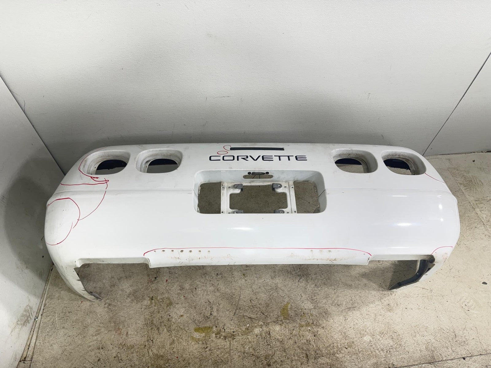 1991-1996 Chevrolet Corvette Rear Bumper Cover Oem