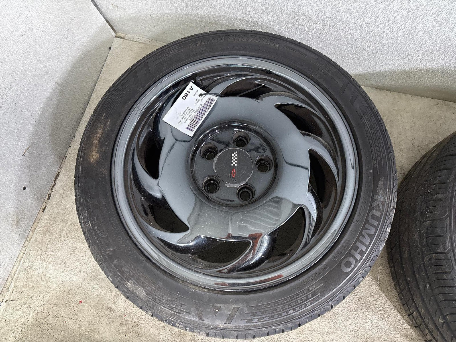1991-1996 Chevrolet Corvette Wheel Rims & Tires Set Oem