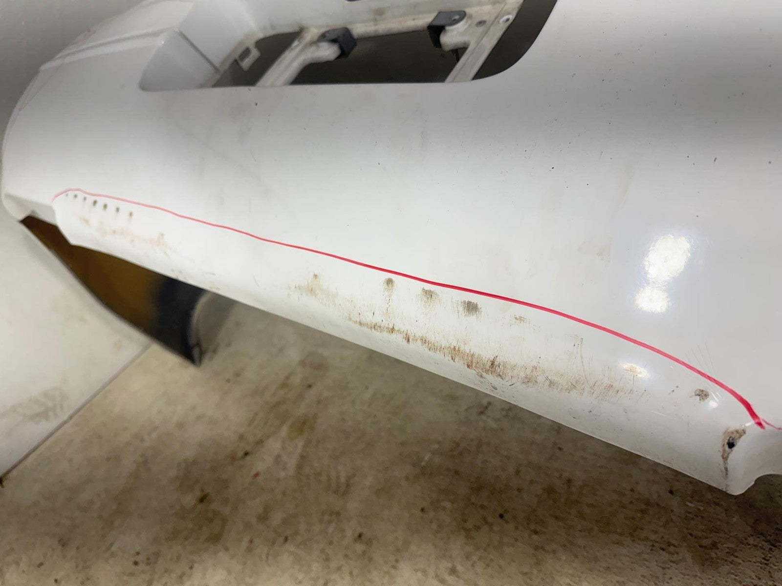 1991-1996 Chevrolet Corvette Rear Bumper Cover Oem