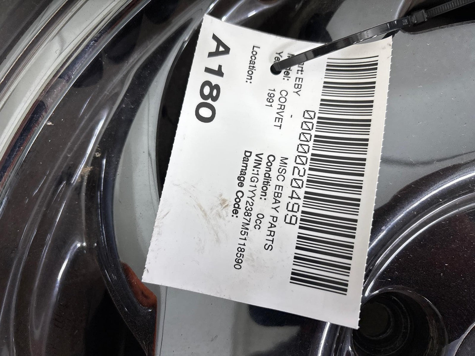 1991-1996 Chevrolet Corvette Wheel Rims & Tires Set Oem