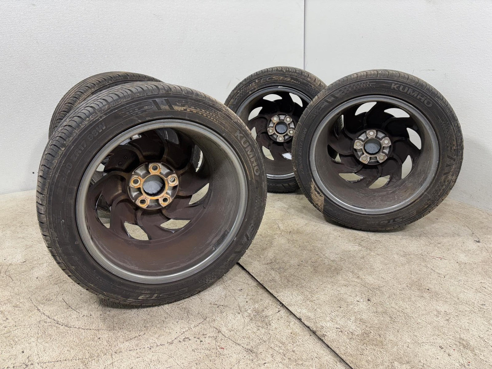 1991-1996 Chevrolet Corvette Wheel Rims & Tires Set Oem