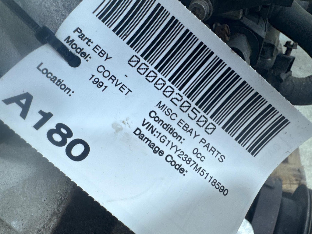 1986-1991 Chevrolet Corvette Engine Assembly Oem 66K Miles
