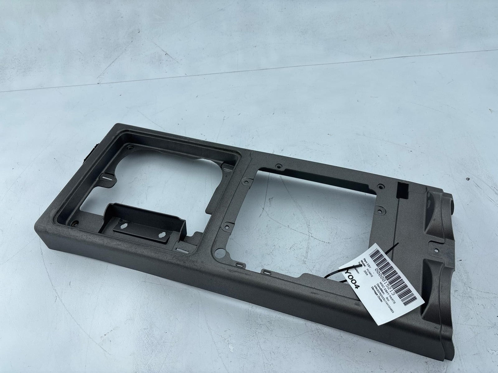 03-07 HUMMER H2 Center Console Top Panel Armrest Surround Trim Cover Oem