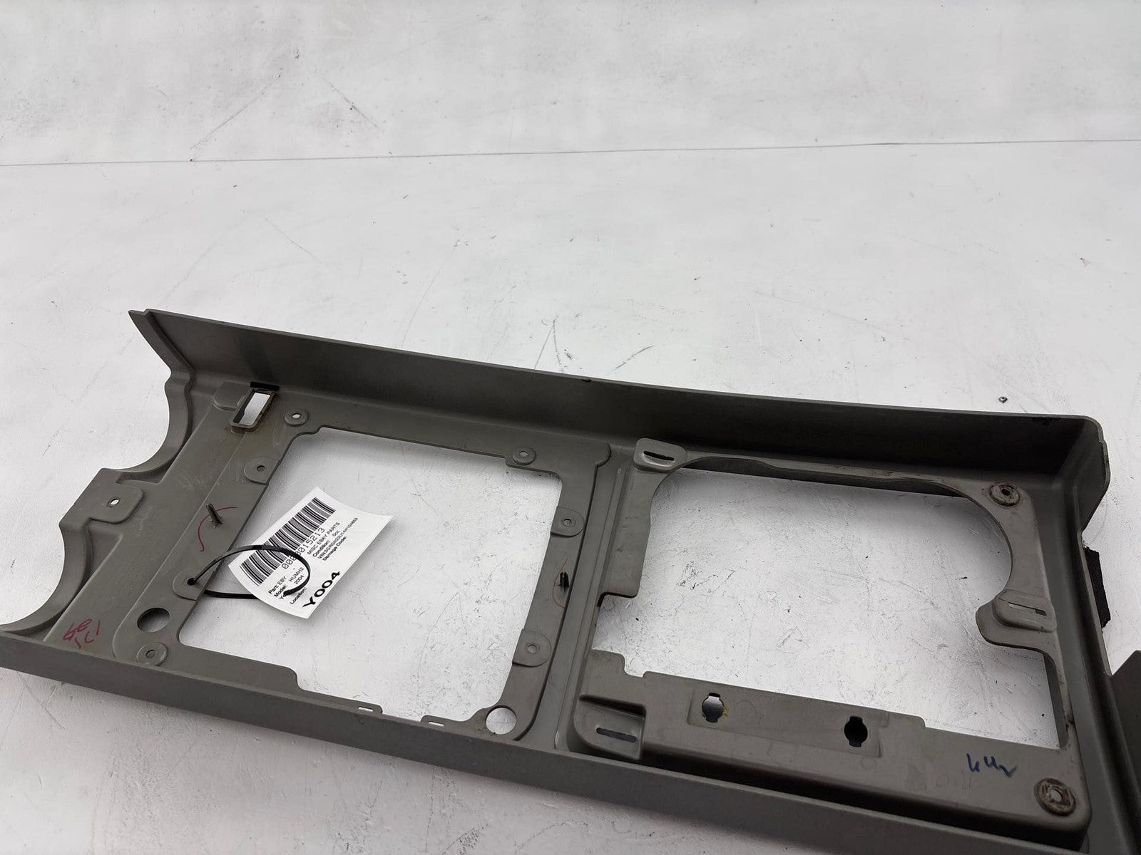 03-07 HUMMER H2 Center Console Top Panel Armrest Surround Trim Cover Oem