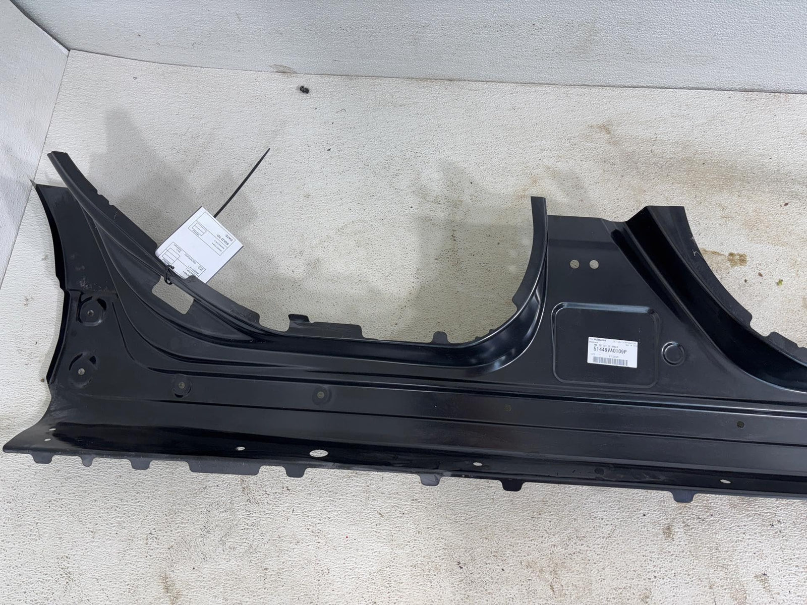 15-21 Subaru Wrx Sti Left Side Skirt Rocker Panel Frame Oem 51449Va0109P