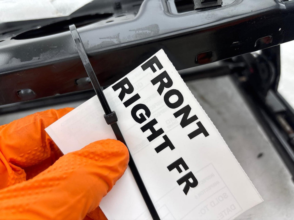 15-18 Audi Q3 Front Right Passenger Seat Lower Adjust Track Frame W/ Motor Oem