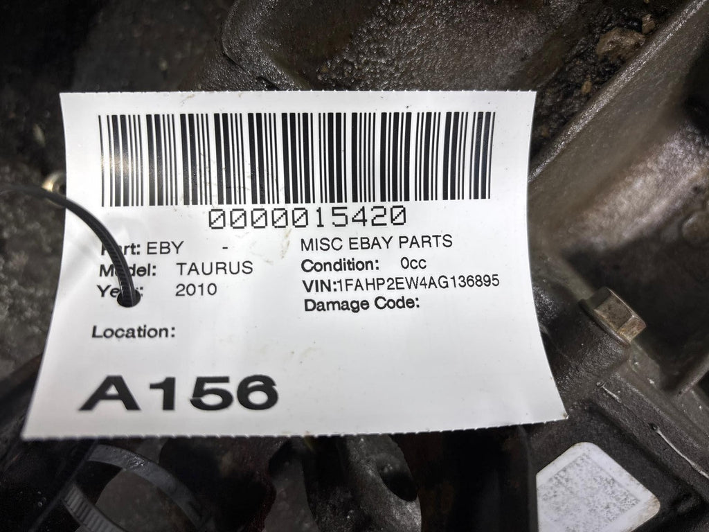 10-12 TAURUS Automatic Transmission 6 Speed FWD 1843633