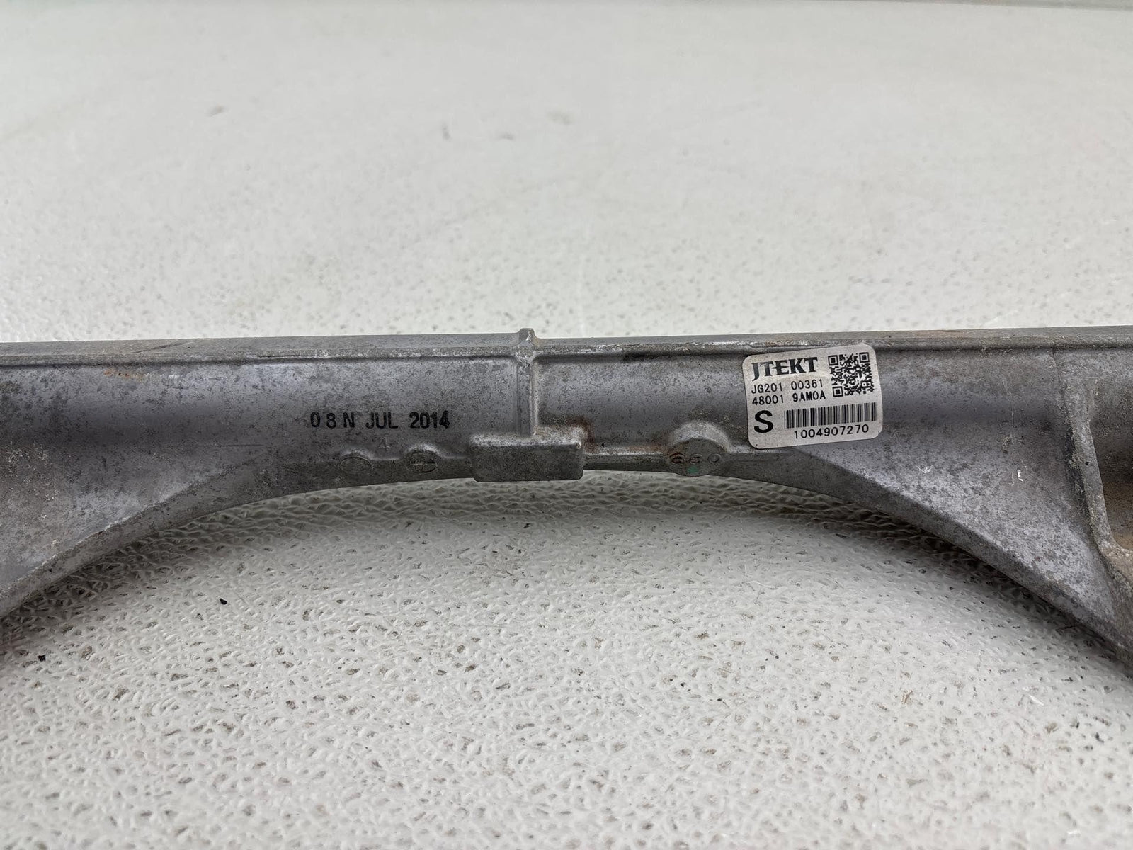 14-19 Nissan Sentra 1.8L Fwd Power Steering Gear Rack & Pinion 48001-9Am0B Oem