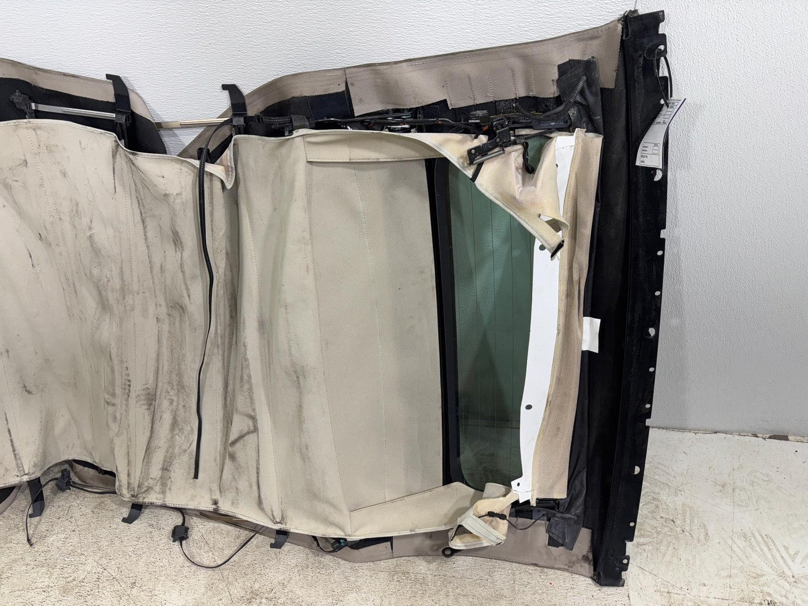 12-17 FIAT 500 ROOF UPPER TOP SOFT OEM